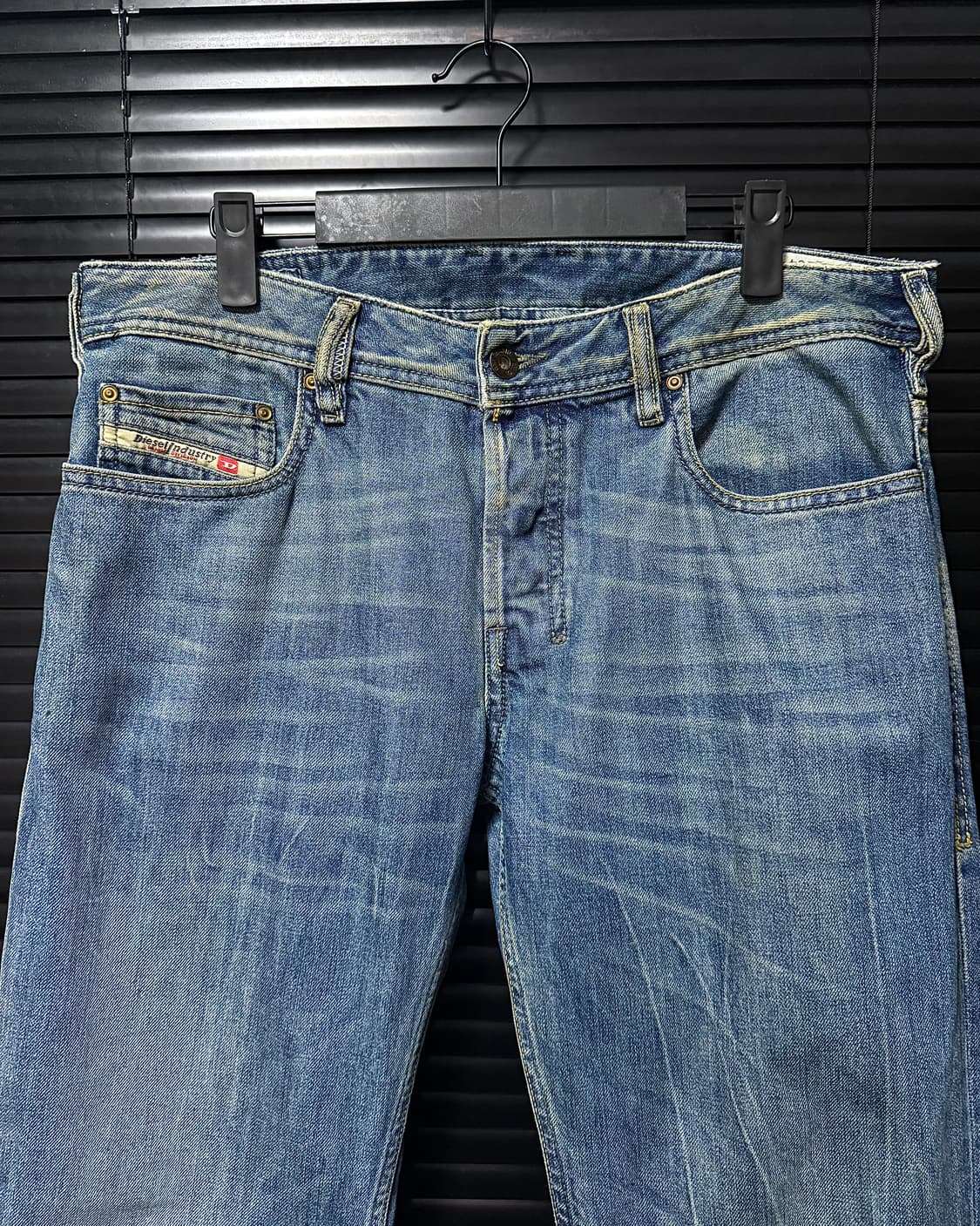 디젤 ZATHAN 자탄 부츠컷 플레어진 나팔 31 워싱 데님 웨스턴 바지 상품이미지2