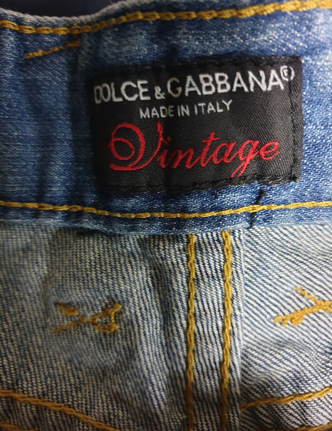 돌체앤가바나 이띠에르SPA 빈티지워싱 데님팬츠 (28) 상품이미지6