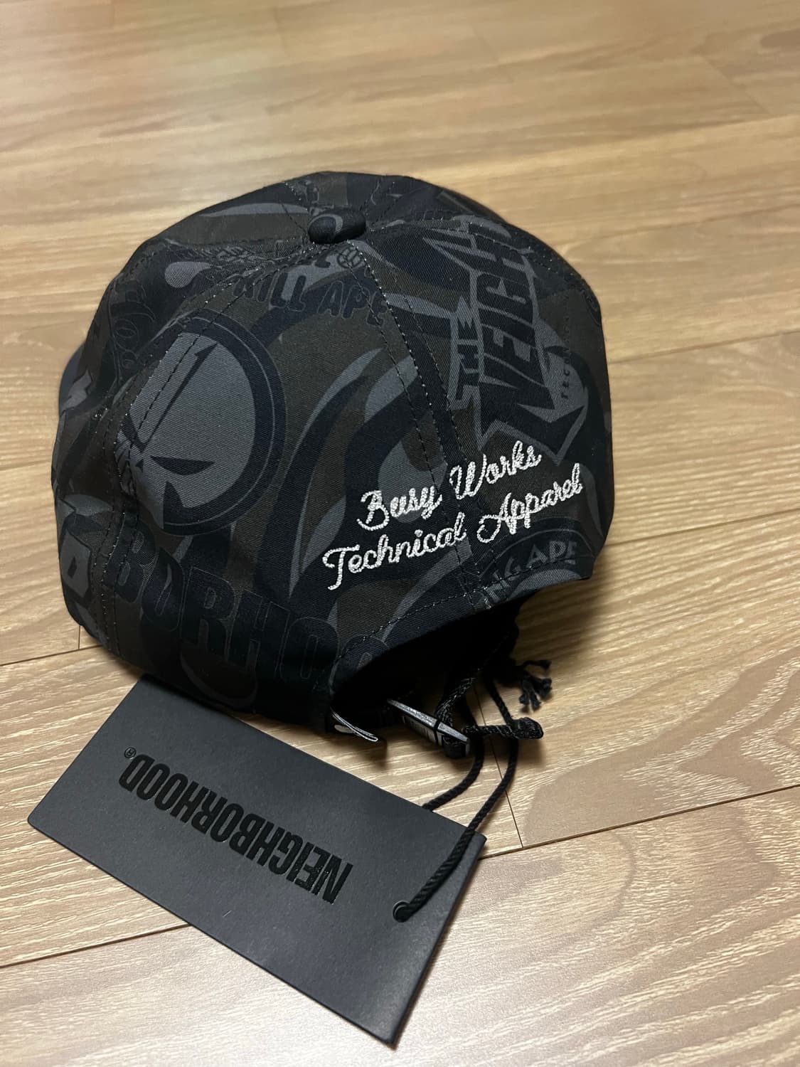 베이프 네이버후드 콜라보캡 상품이미지2