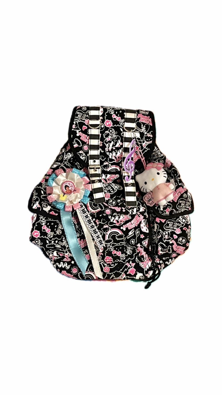 2011 산리오 핑크라떼 콜라보 백팩 🍓 상품이미지1