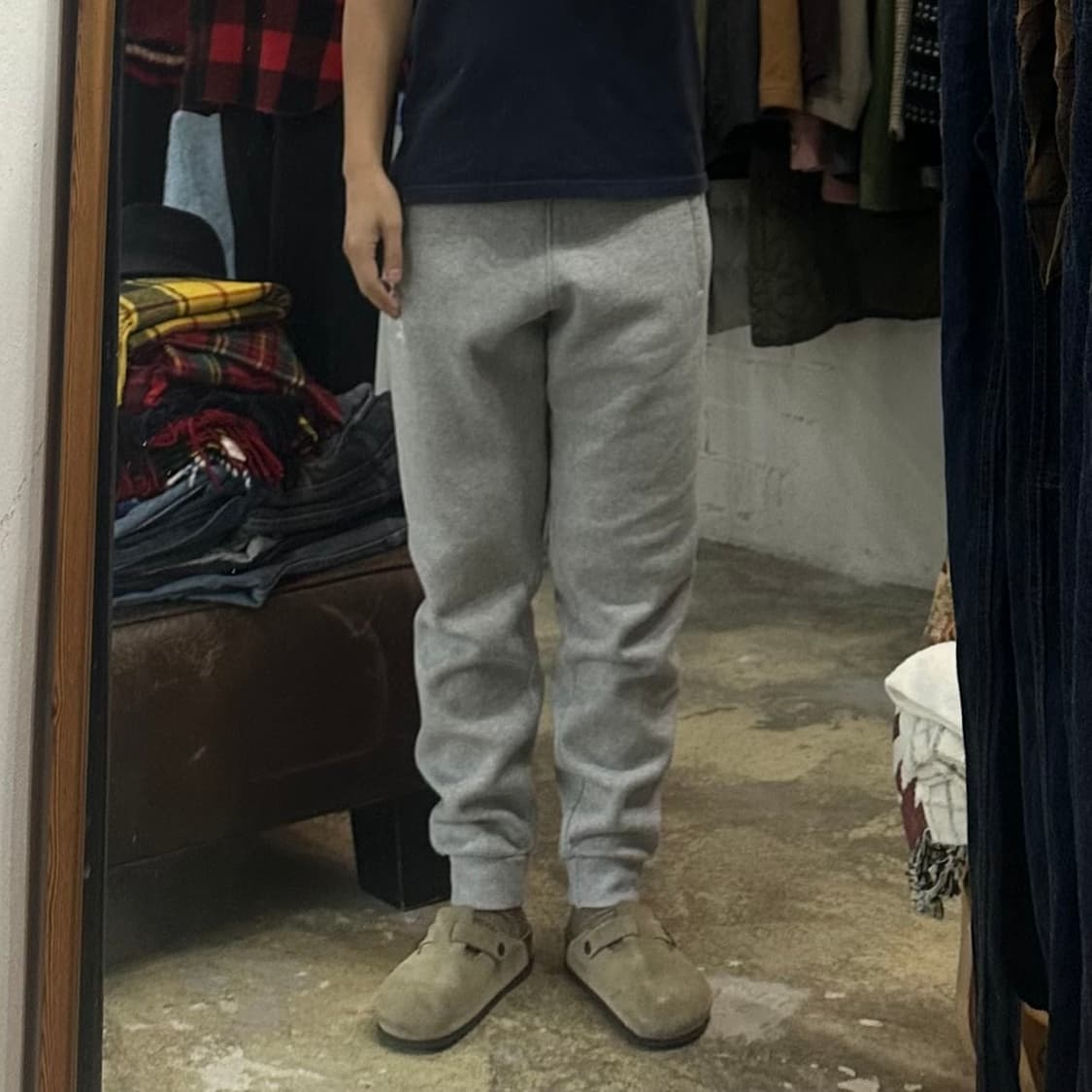 (착용컷) 아디다스 스웻 팬츠 (남성용 XL) 상품이미지3