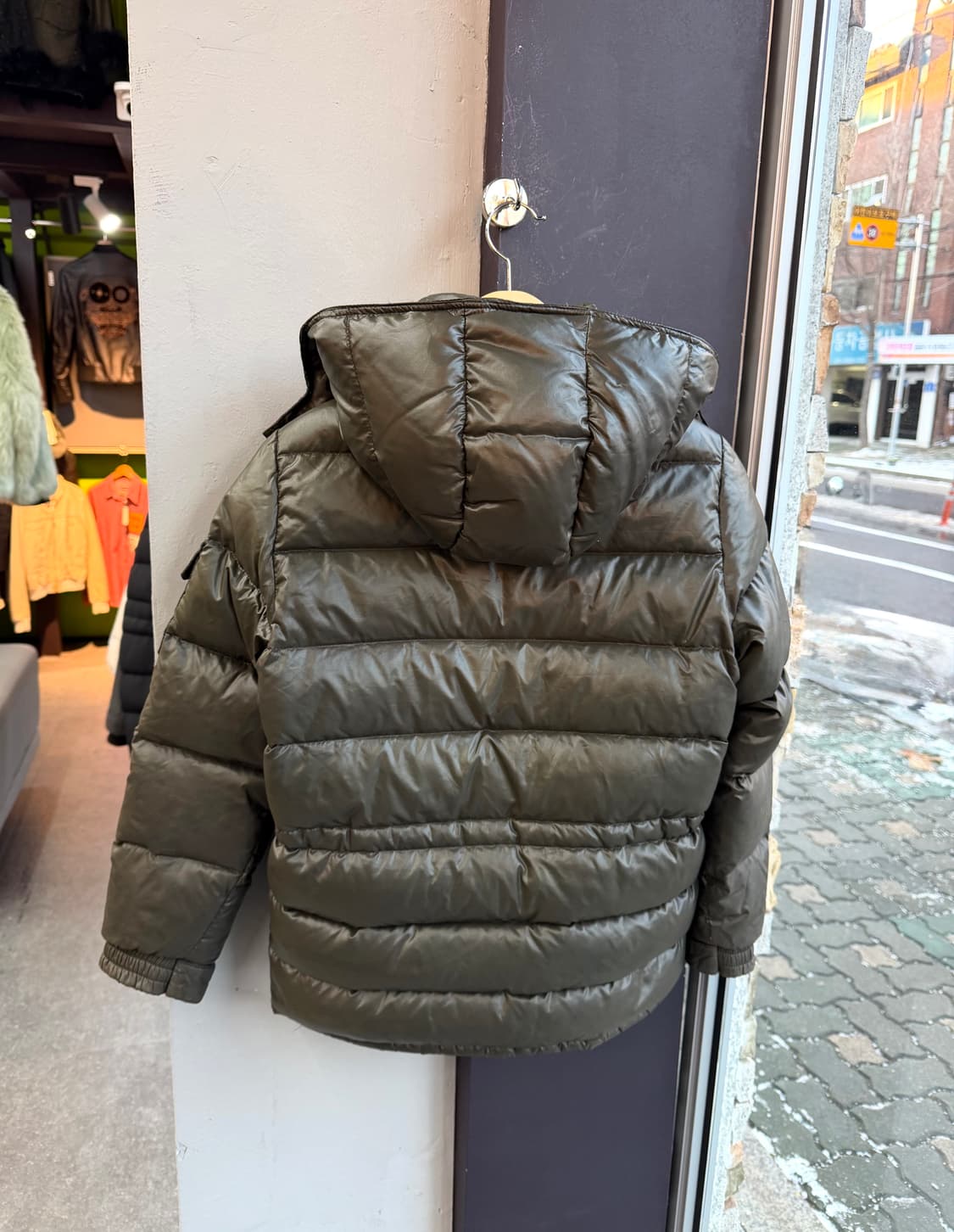 55~66/ 몽클레어 00s 아카이브 다운 나일론 패딩점퍼 상품이미지8