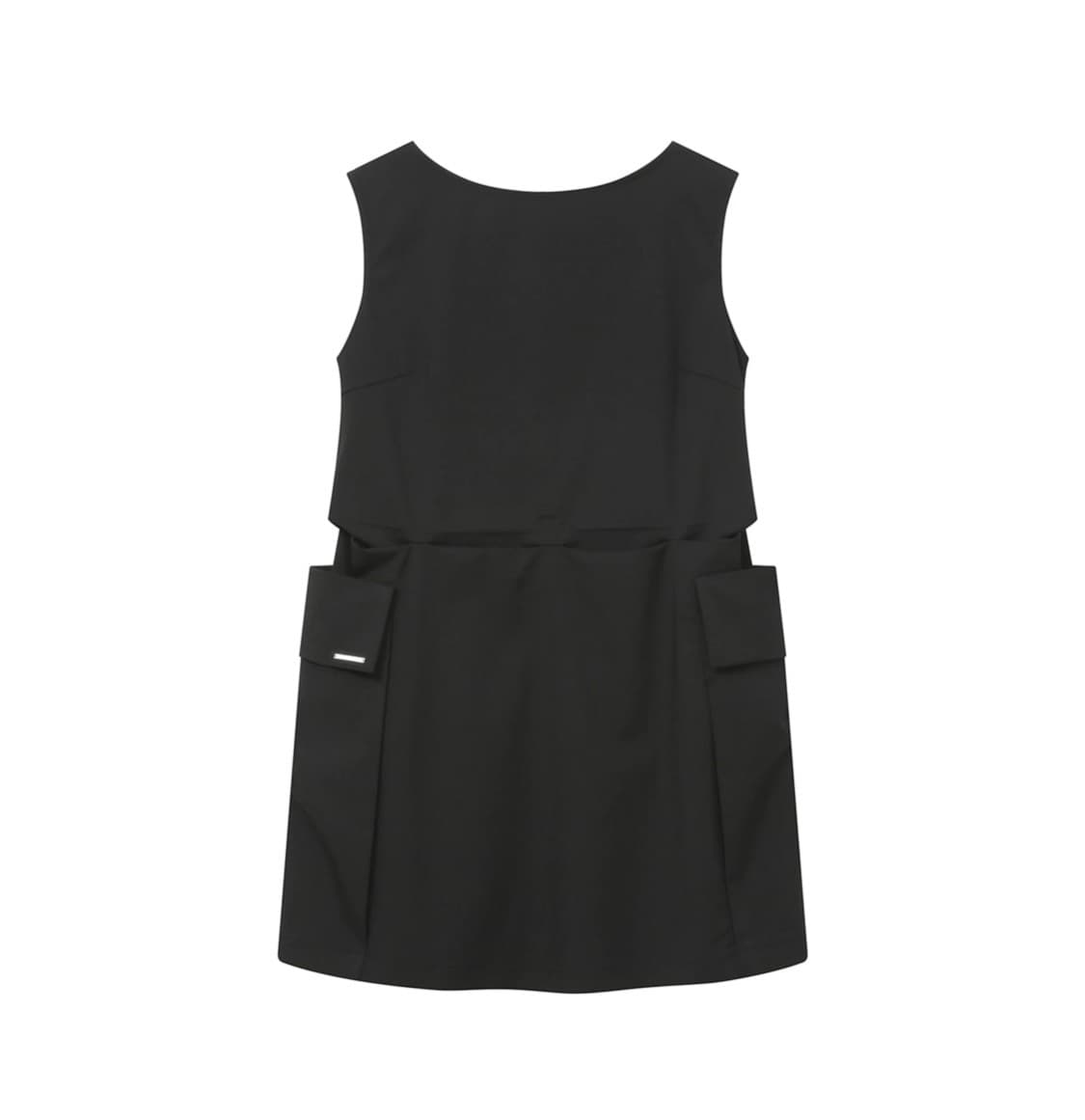 미세키서울 Pocket shirts one piece BLACK 상품이미지3