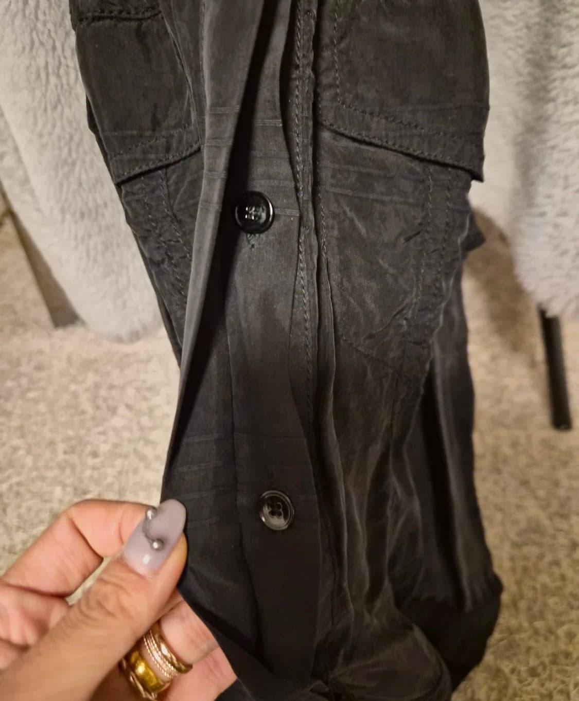 ALEXANDER  WANG  실키 반바지 " 점프수트 " 상품이미지6
