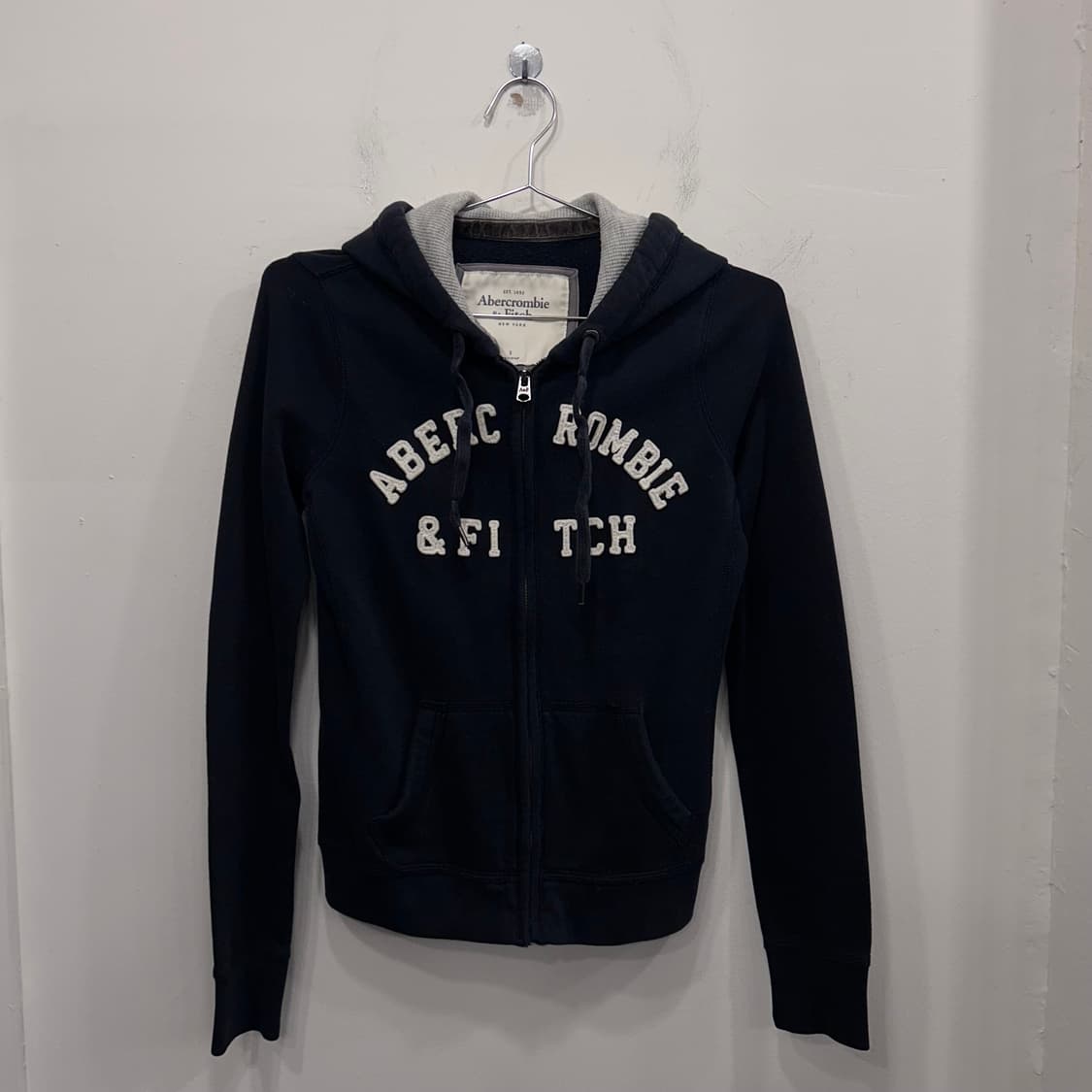 아베크롬비 앤 피치 헤비코튼 크롭 후드집업 상품이미지2