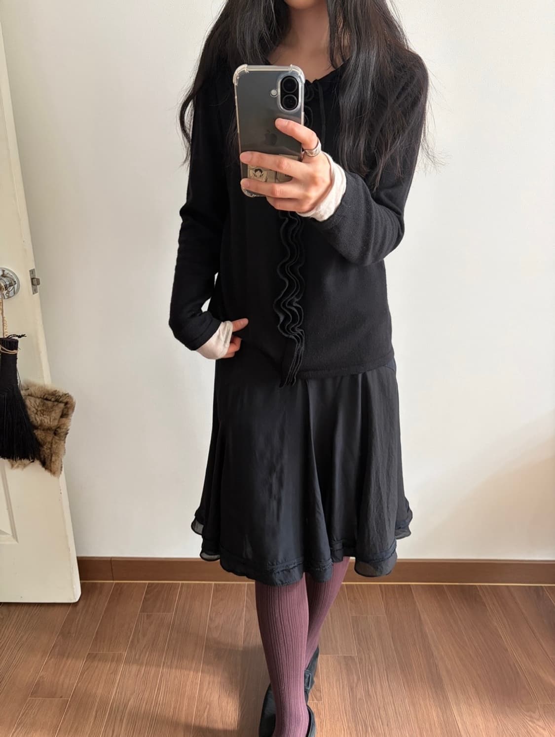 wool frill knit 상품이미지3