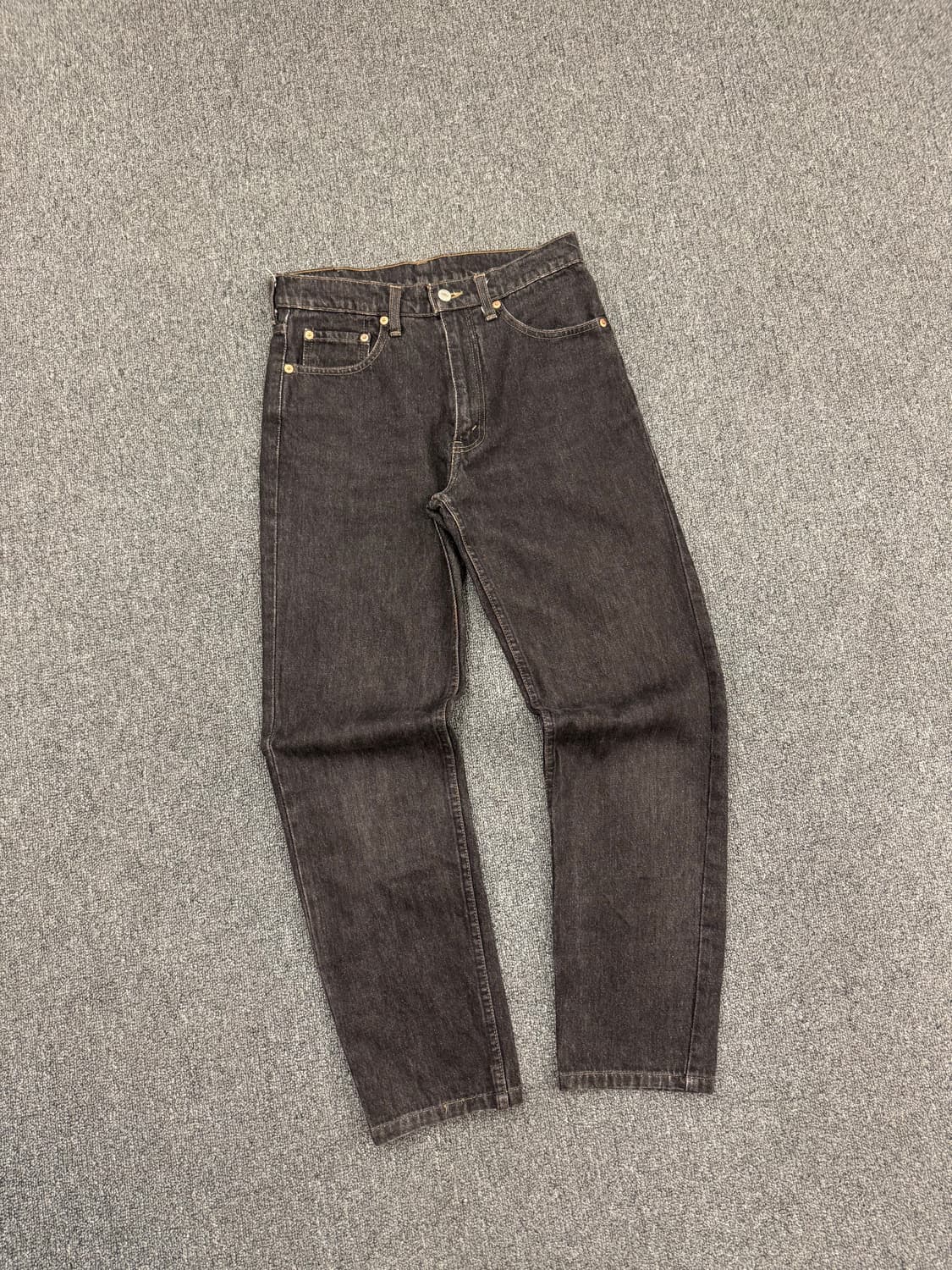 30)리바이스 빈티지 여성 흑청 데님팬츠 상품이미지1