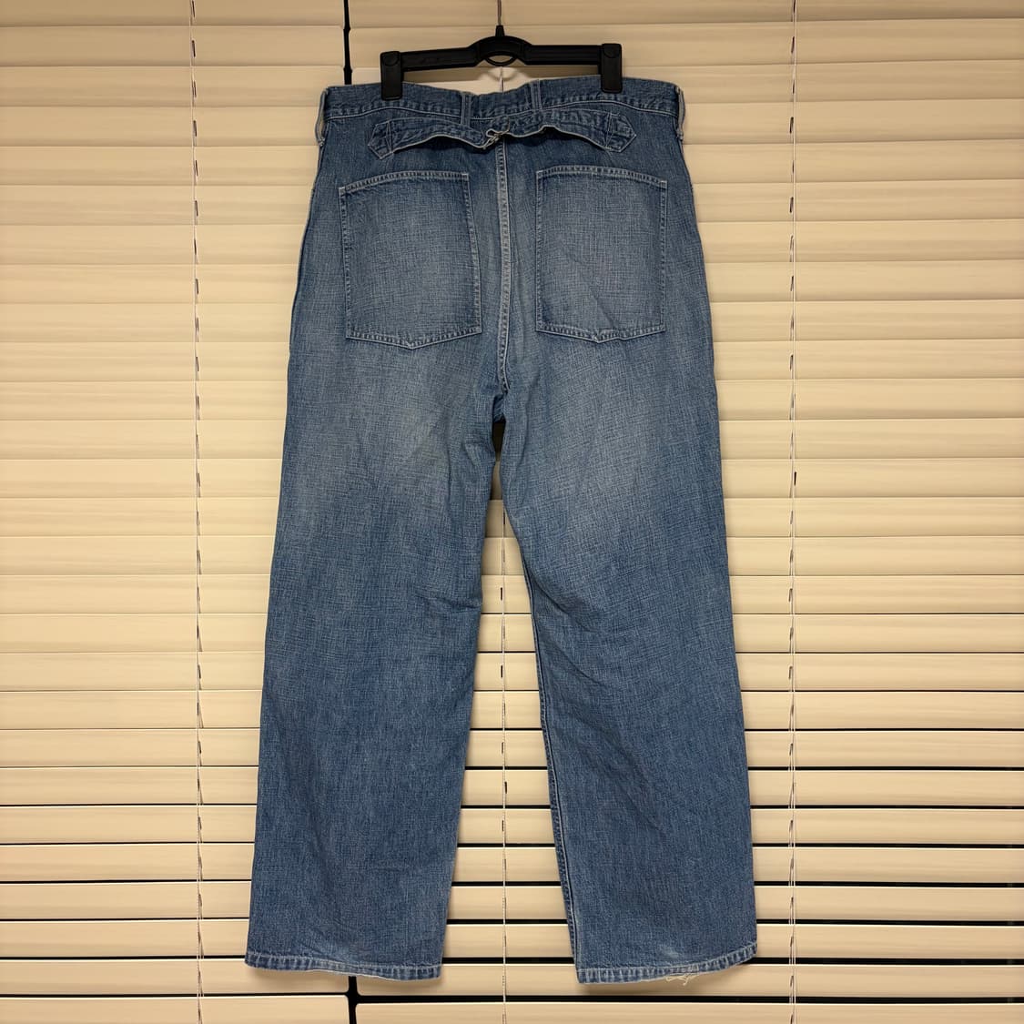 바우와우 Bowwow US ARMY M35 퍼티그 워크 데님 팬츠 L 상품이미지5