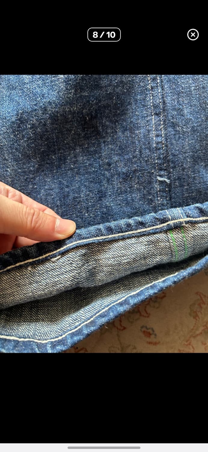 슈가케인 데님워크팬츠 32size 상품이미지8