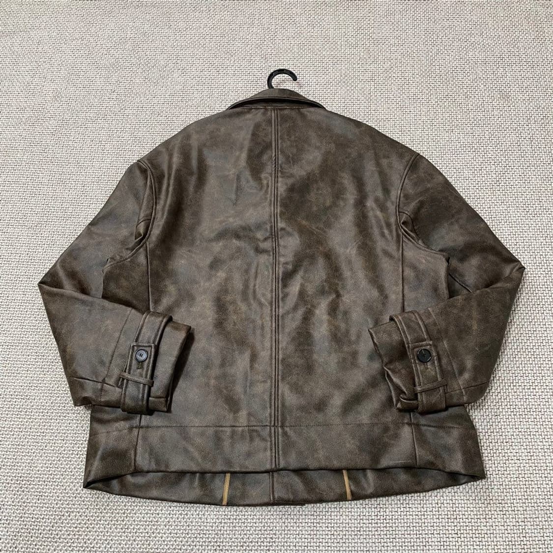 자라 레더 가죽자켓 6393 상품이미지3