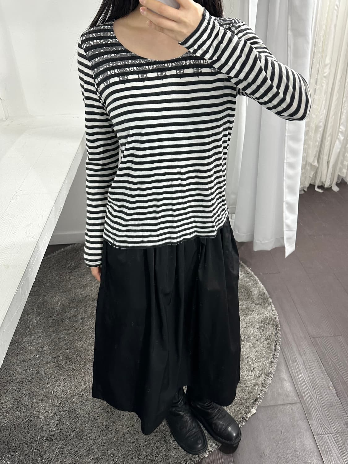 printing stripe longsleeve 상품이미지2
