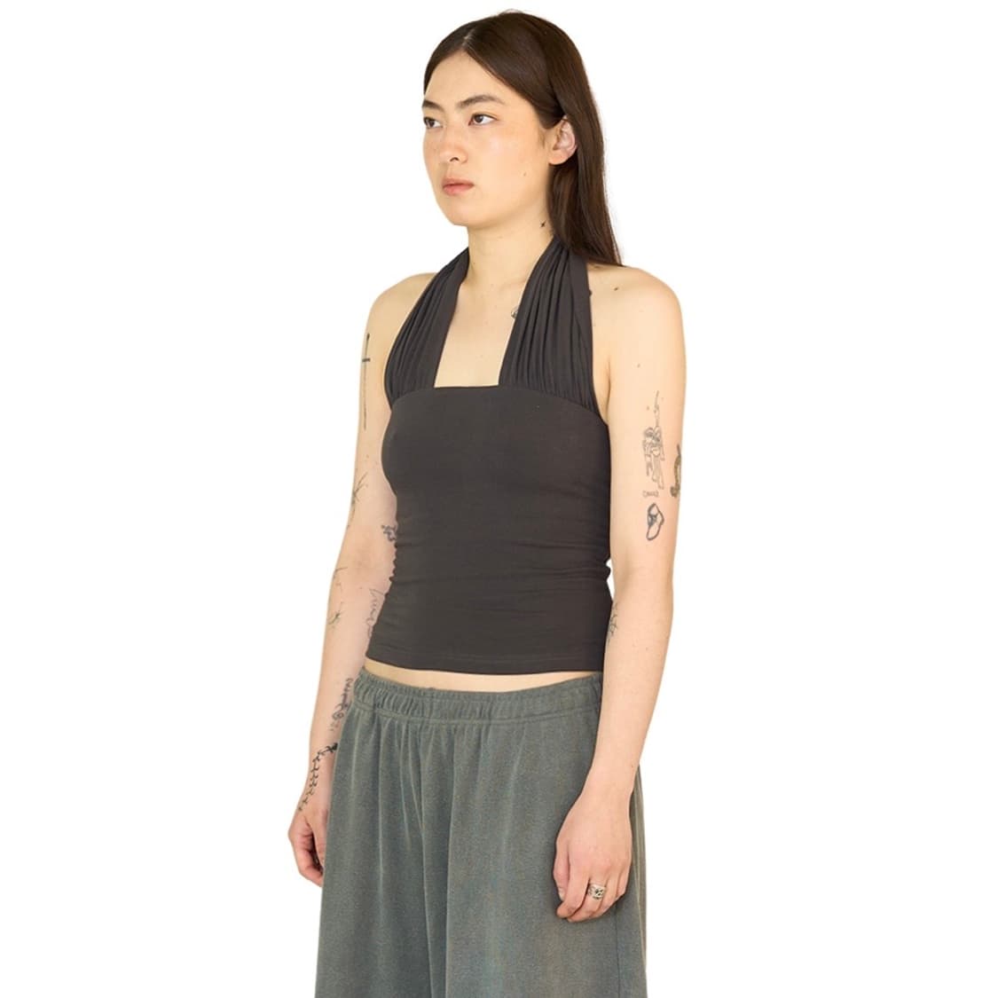 몸 / Bold halter top / Shadow 상품이미지4