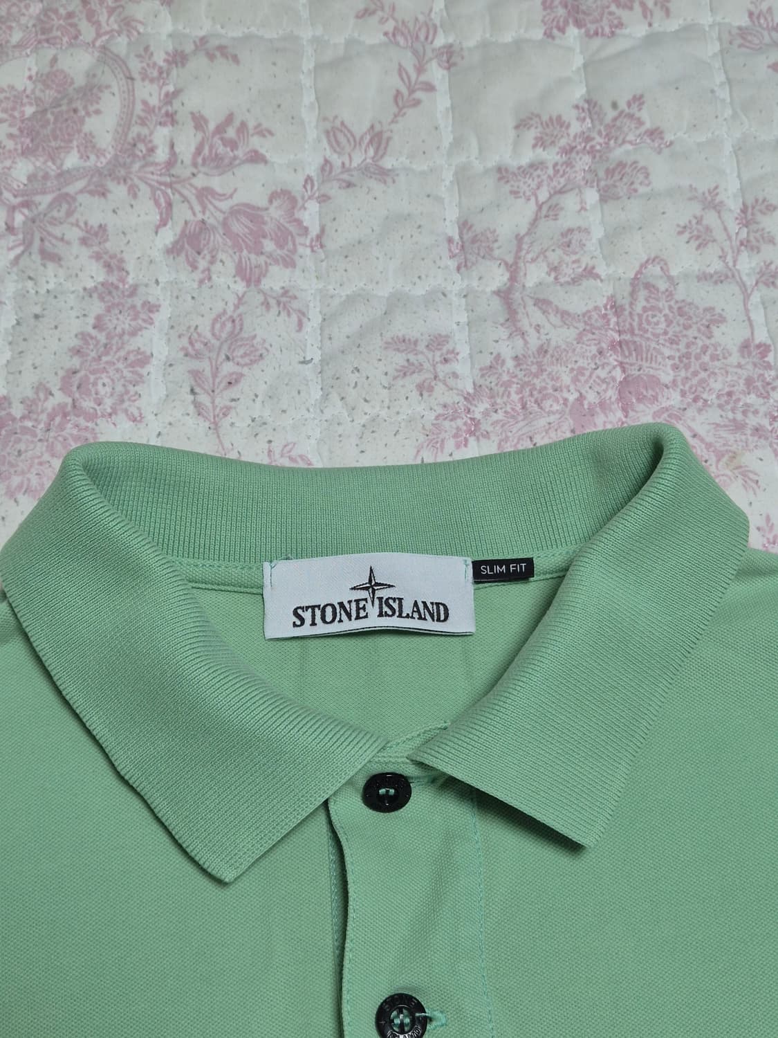 한글택 24년식 스톤아일랜드 PK카라반팔티 XL-105 상품이미지3