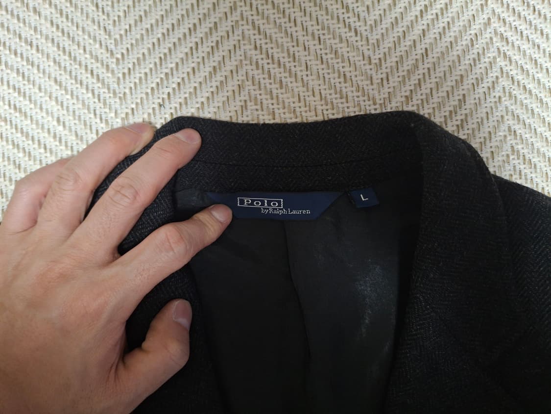 폴로 랄프로렌 울 블렌드 헤링본 블레이저 상품이미지4