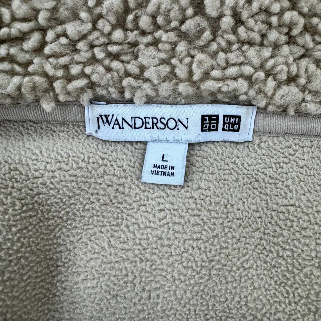 L 유니클로 x J.W ANDERSON 플리스 자켓  상품이미지7