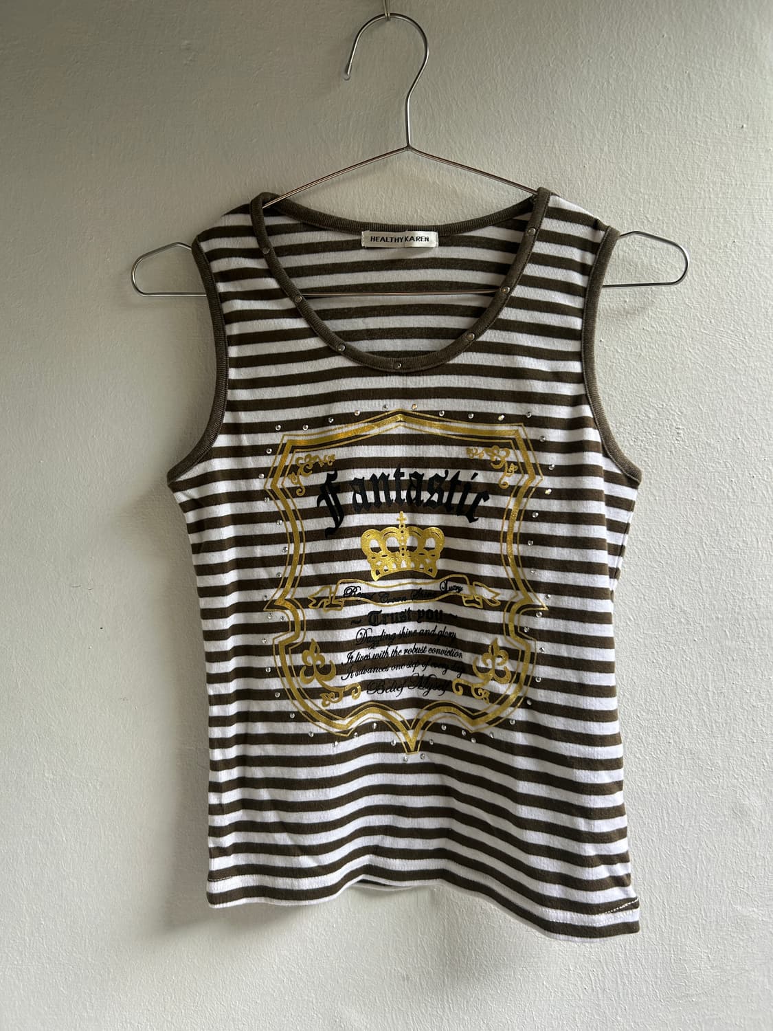 Y2K 슬리브리스  상품이미지1