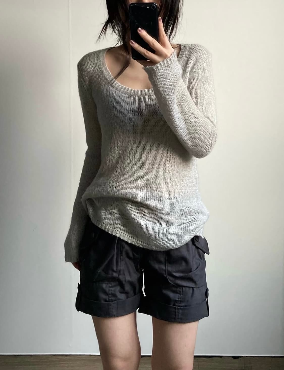 빈티지 카고 숏 팬츠 상품이미지3