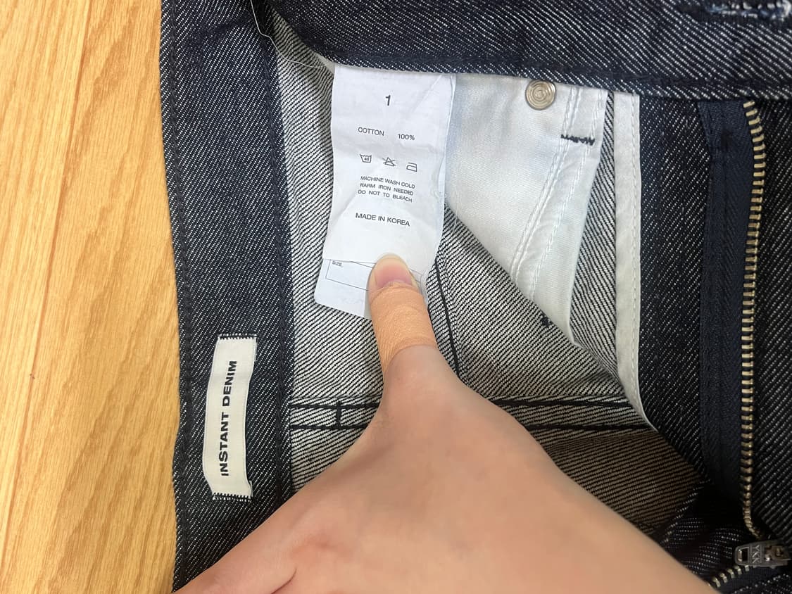 Instant denim 인스턴트 데님 1사이즈 상품이미지4
