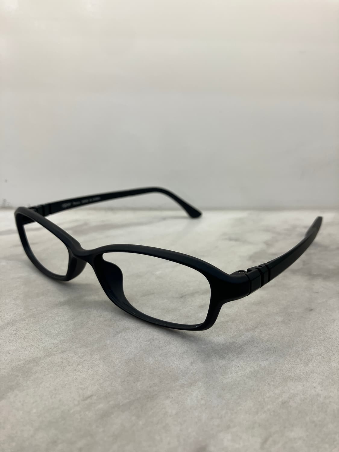 에스쁘아 Espoir 매트 블랙 소프트 스퀘어 뿔테 안경 상품이미지8