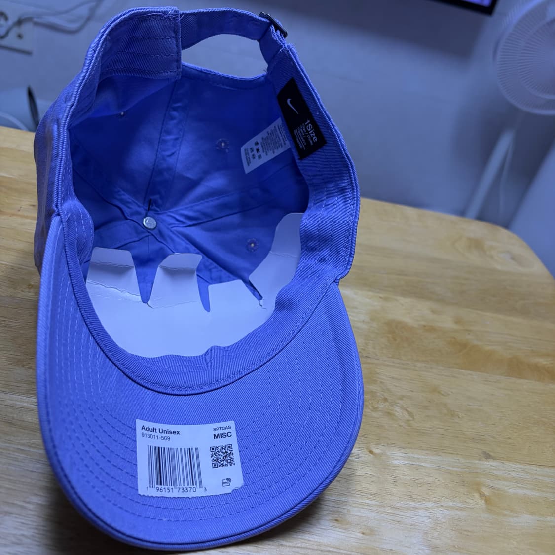 나이키 헤리티지86 퓨추라 볼캡 모자 바이올렛 상품이미지4