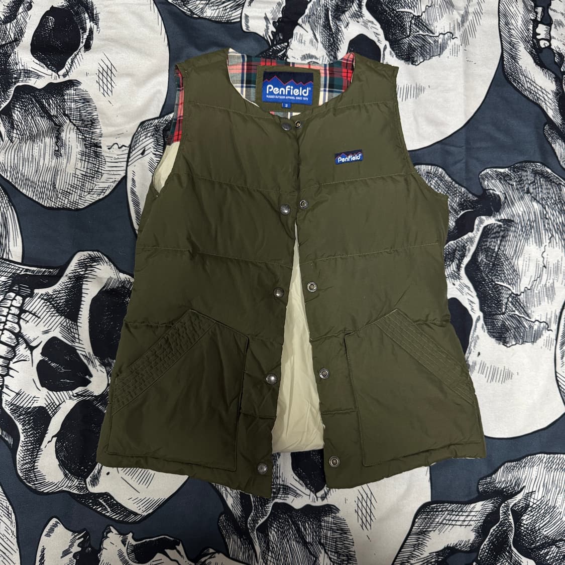 펜필드 덕다운 패딩조끼 여성 S사이즈 상품이미지1