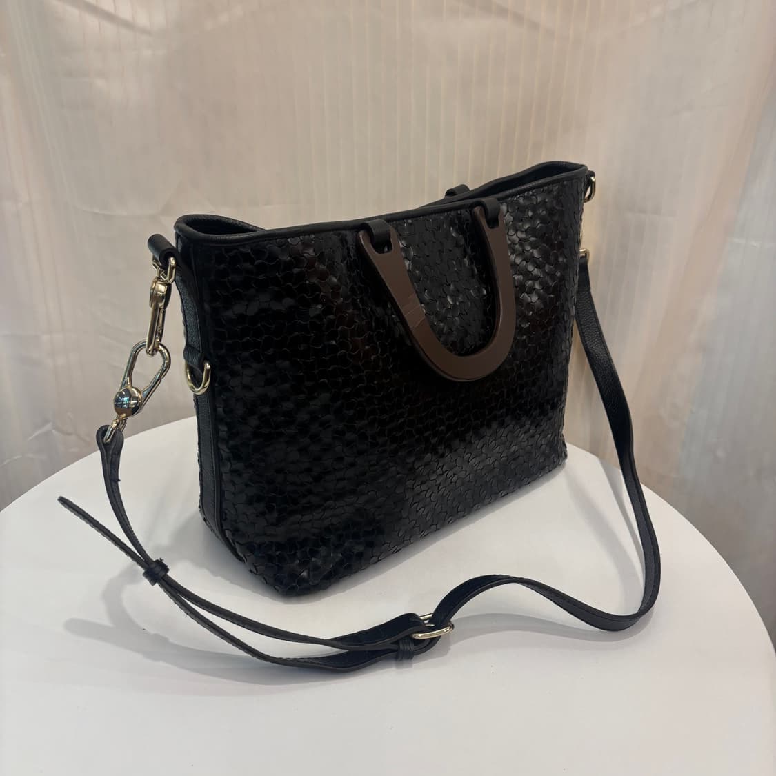 정품 아테스토니 바쿠우븐 투웨이 토트백     상품이미지1