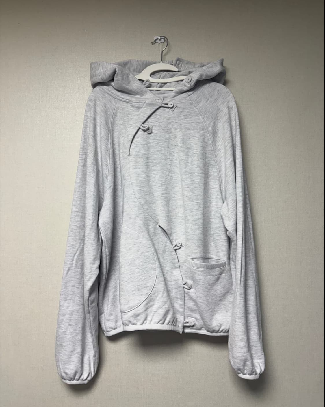 산산기어 버튼 후디 상품이미지3