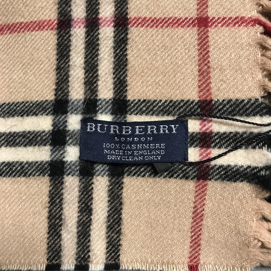 버버리 정품 캐시미어 머플러 베이지 상품이미지3