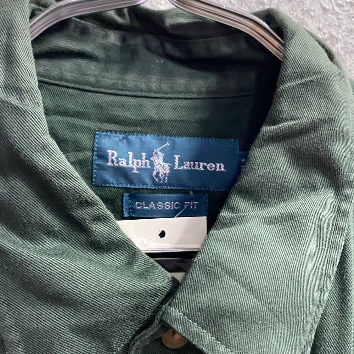 폴로 랄프로렌 클래식핏 옐로포니 셔츠 B3787 상품이미지3