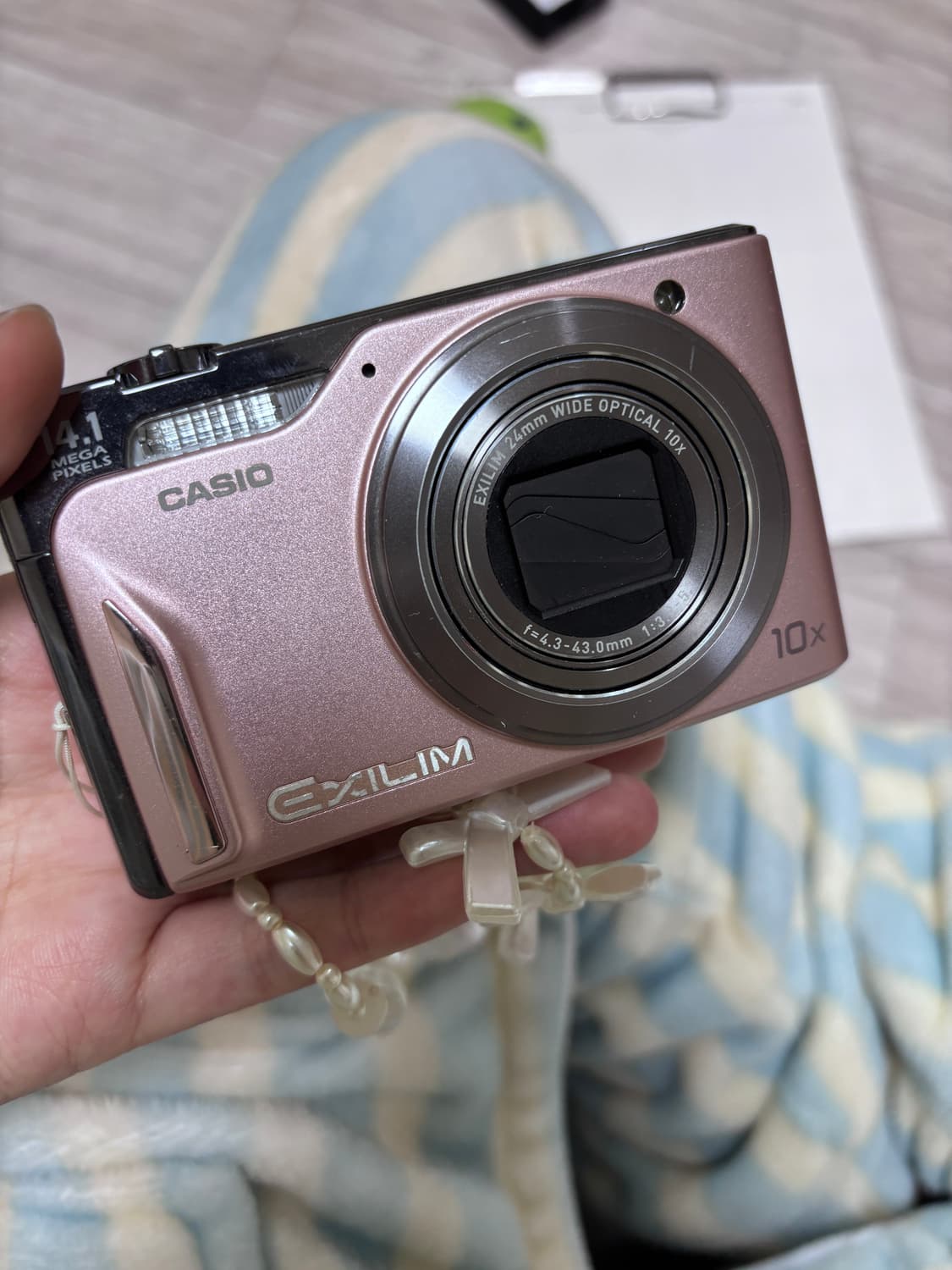 카시오 ex-h15 핑크 디카 (작례O) 상품이미지1