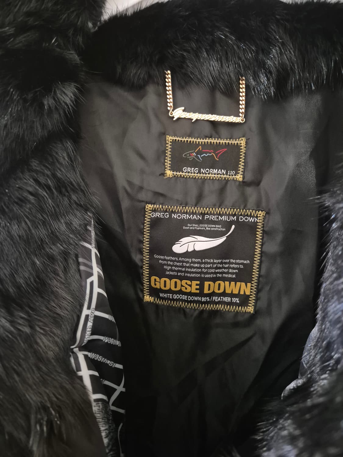 [105~110]그렉노먼 여자 프리미엄 구스롱패딩 상품이미지3