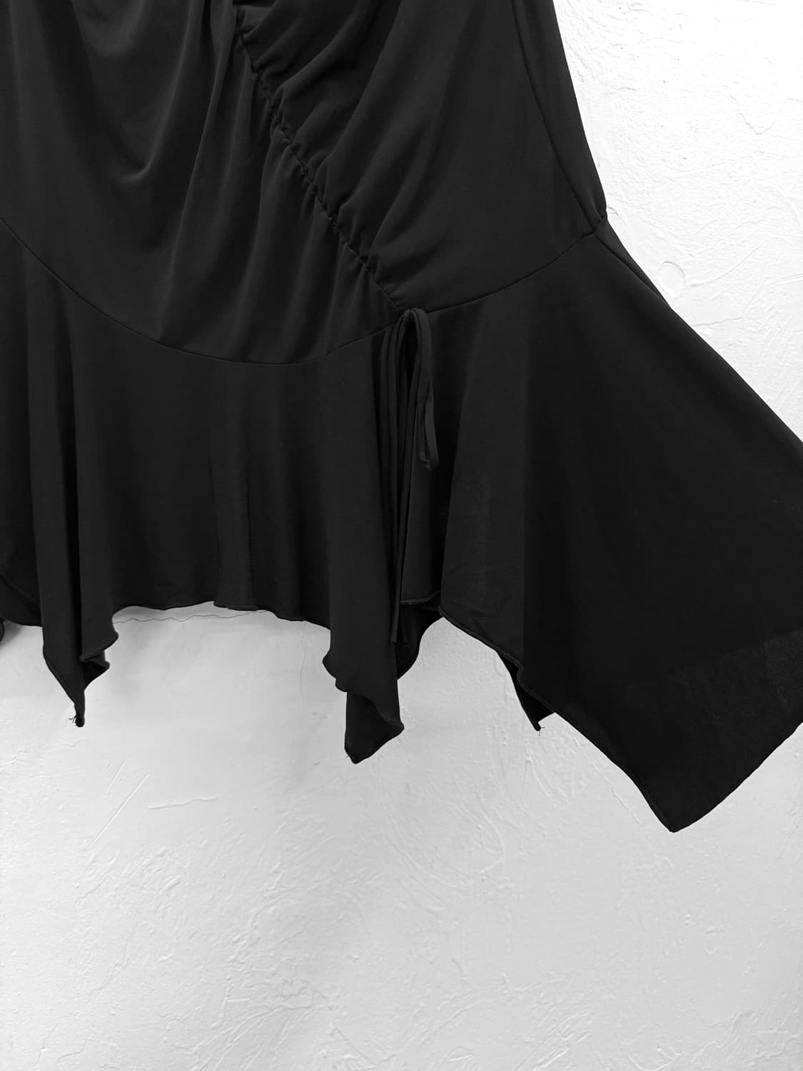 mea by demal 비대칭 셔링 스커트 상품이미지3