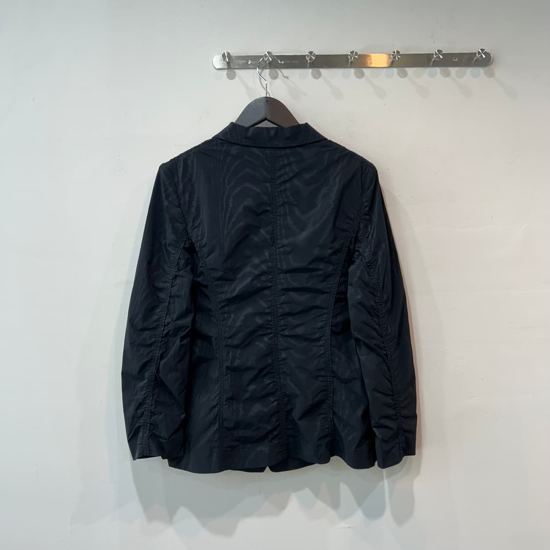 블랙 패턴 셔링 setup 상품이미지4