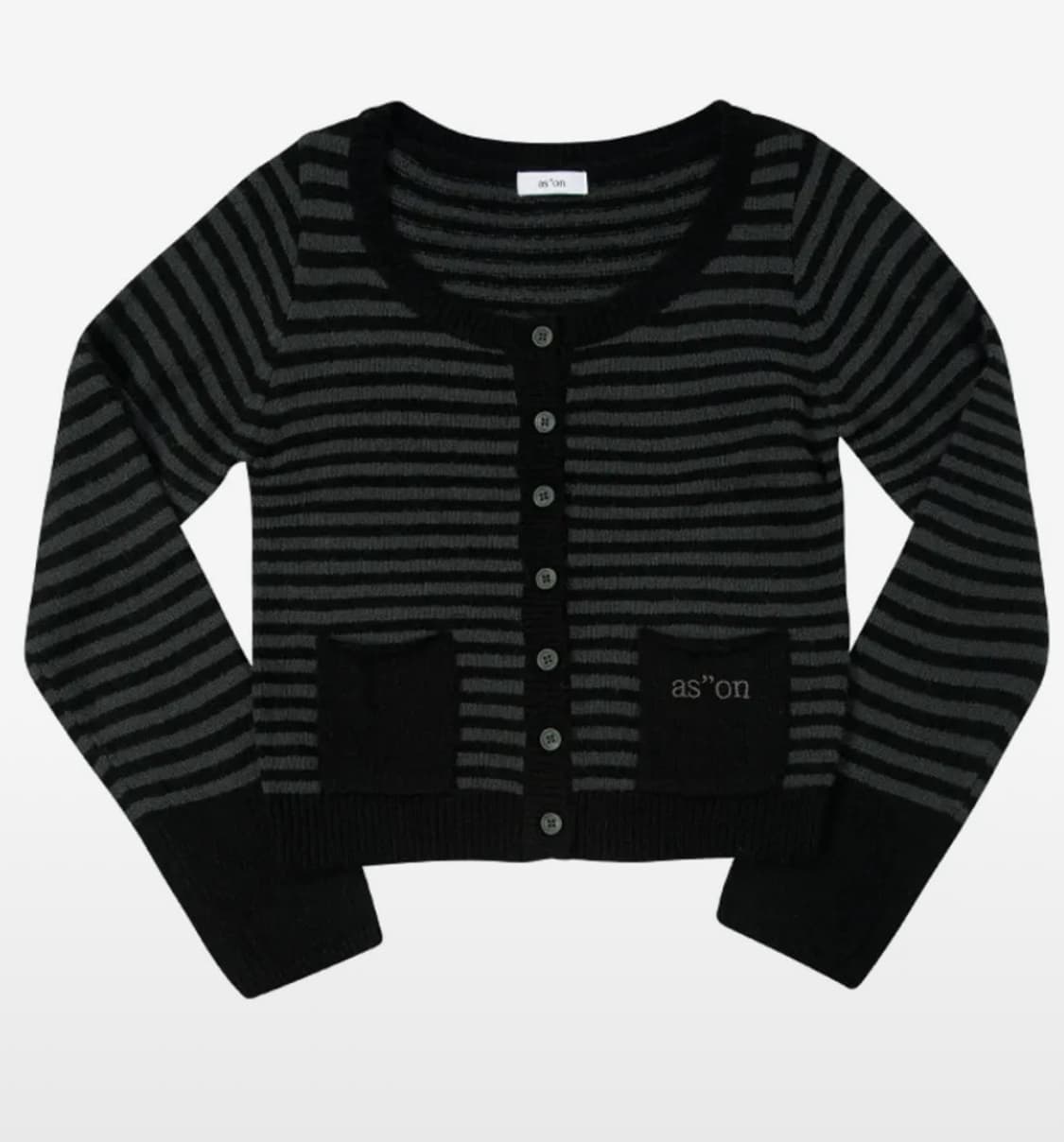 애즈온 ason 넛 포켓 가디건 상품이미지1