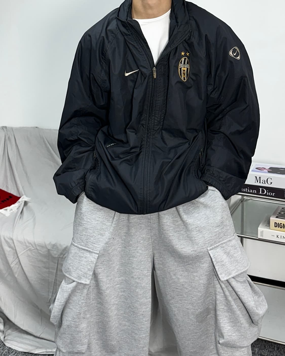 나이키 00s 유벤투스 바람막이 XL 상품이미지1