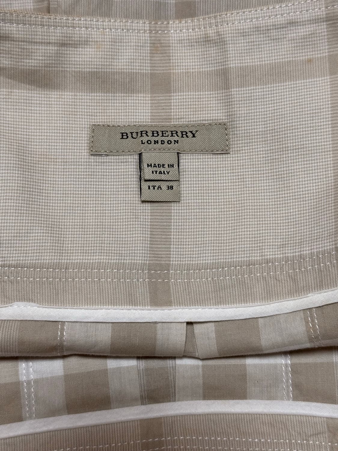 버버리 벨트 테니스 스커트 상품이미지3