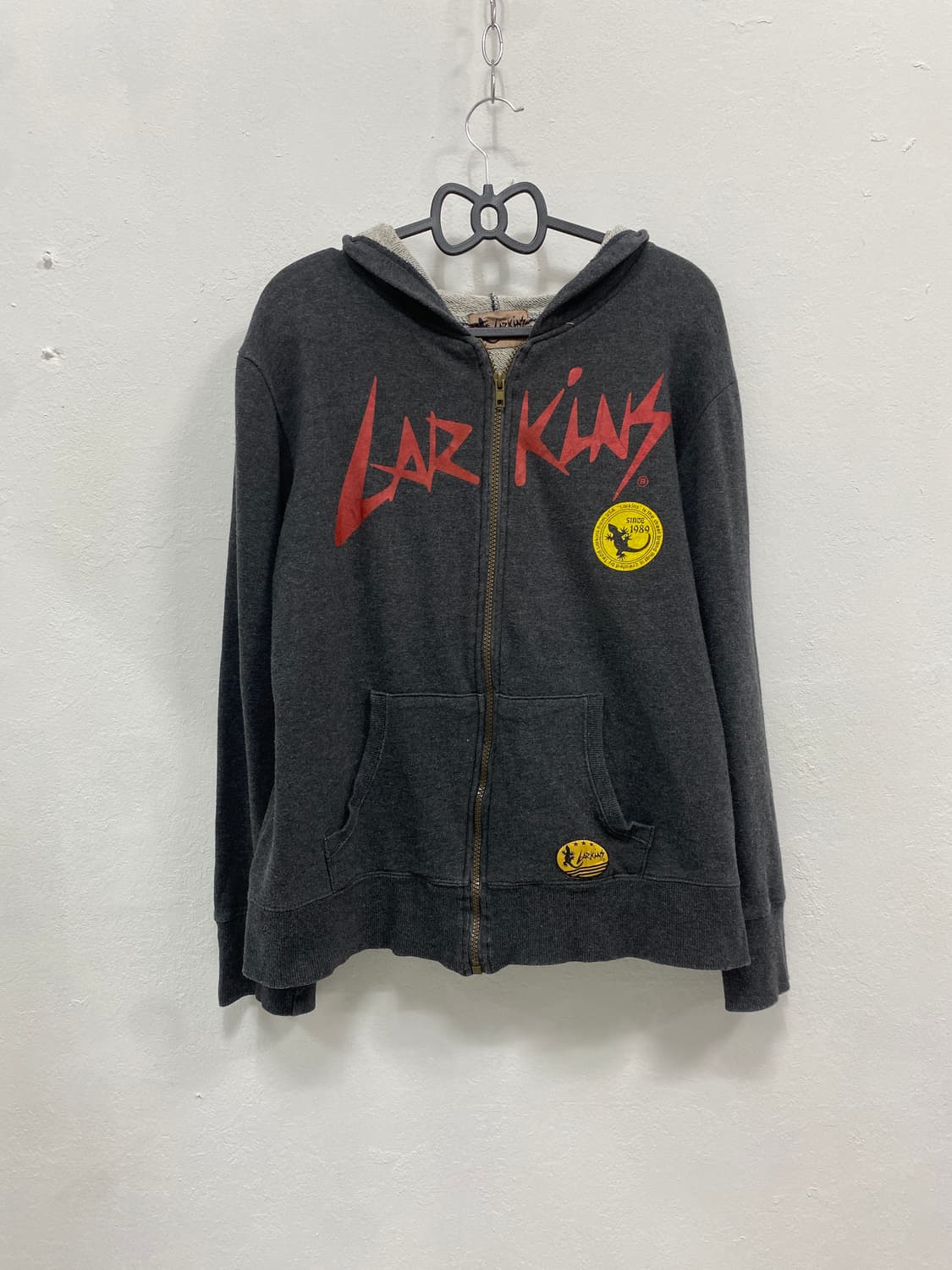 [LARKINS] 라킨스 y2k 게코 도마뱀 후드집업 상품이미지3