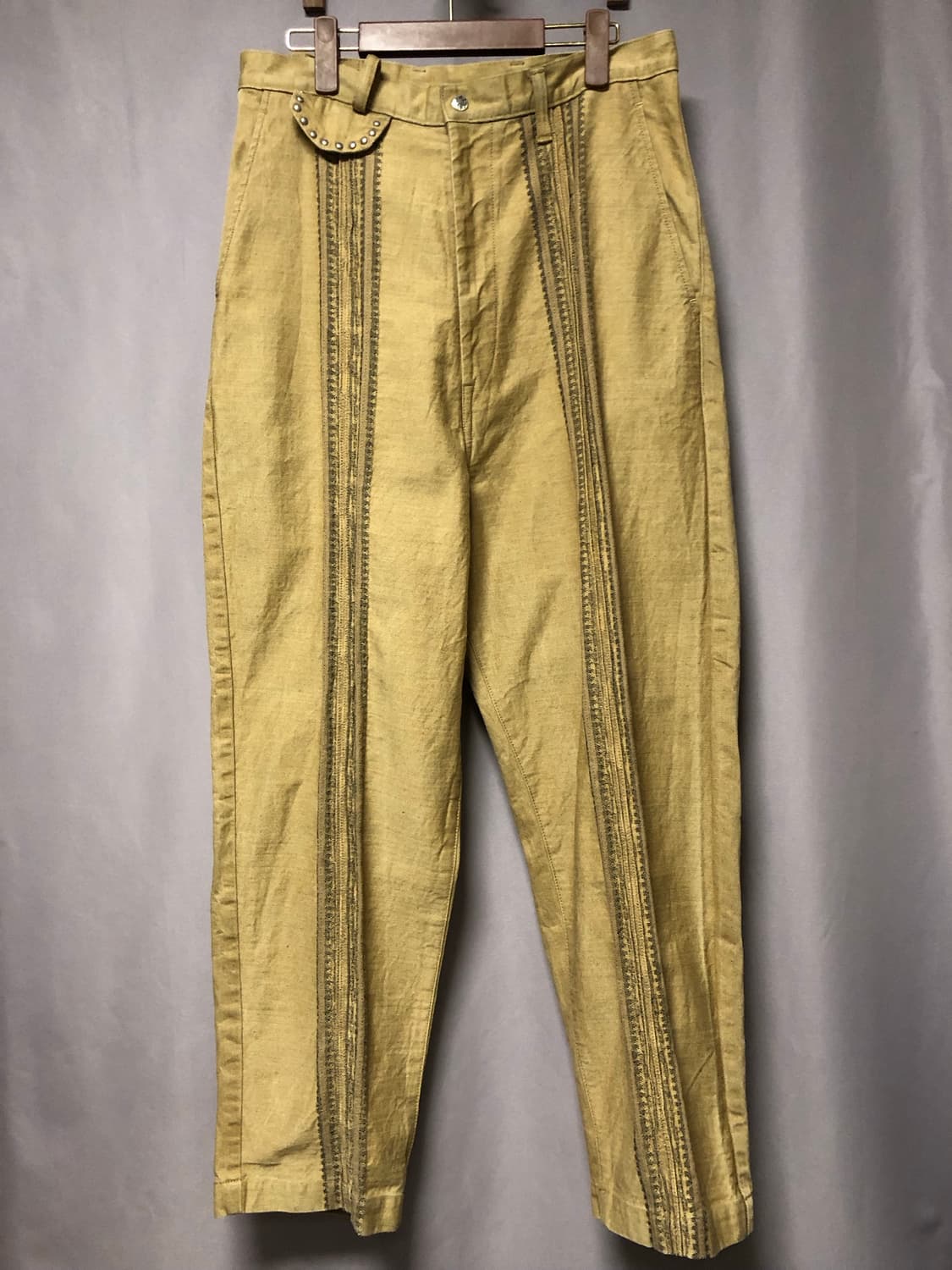 캐피탈 12oz 야가수리 자카드 데님 상품이미지2