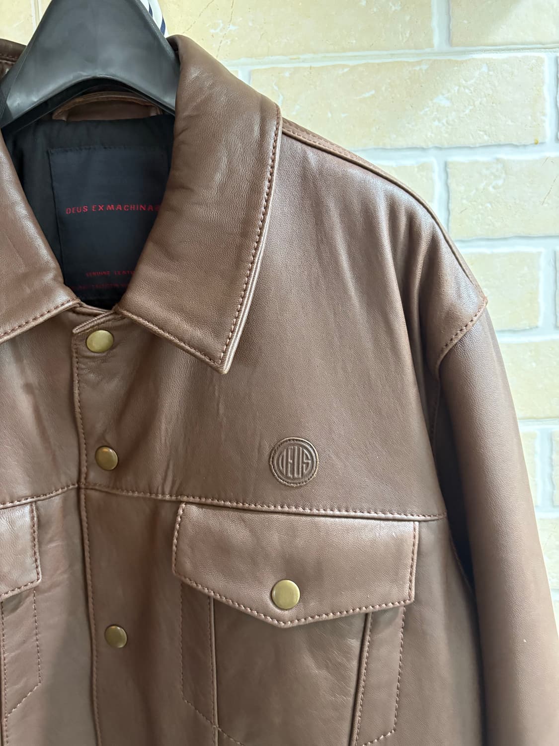 데우스엑스마키나 - 램스킨 레더 트러커 상품이미지2