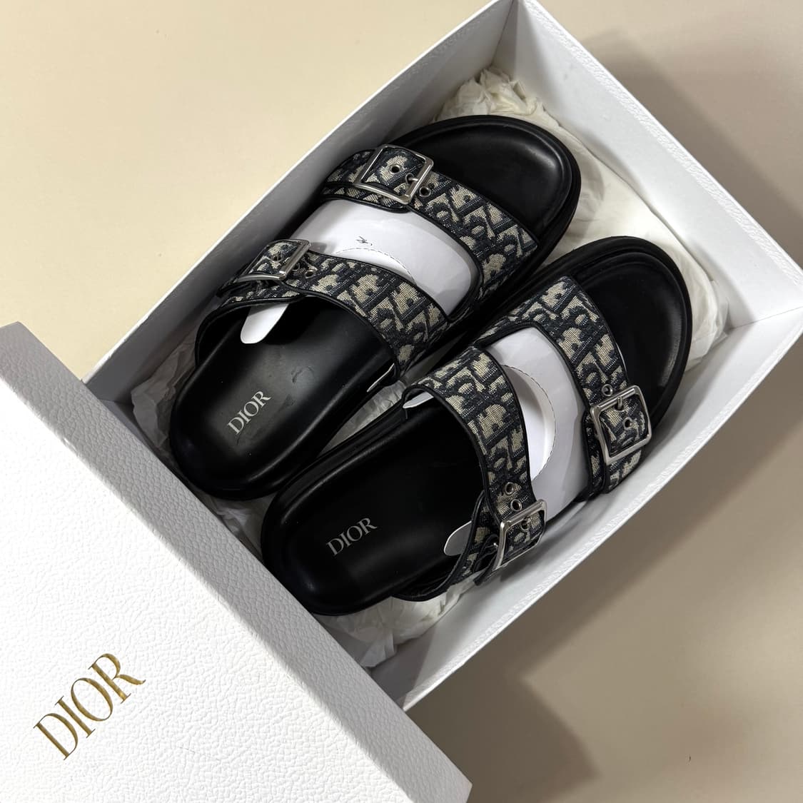 [42/당일출고]디올 오블리크 아쿠아 샌들 / 슬리퍼 상품이미지1