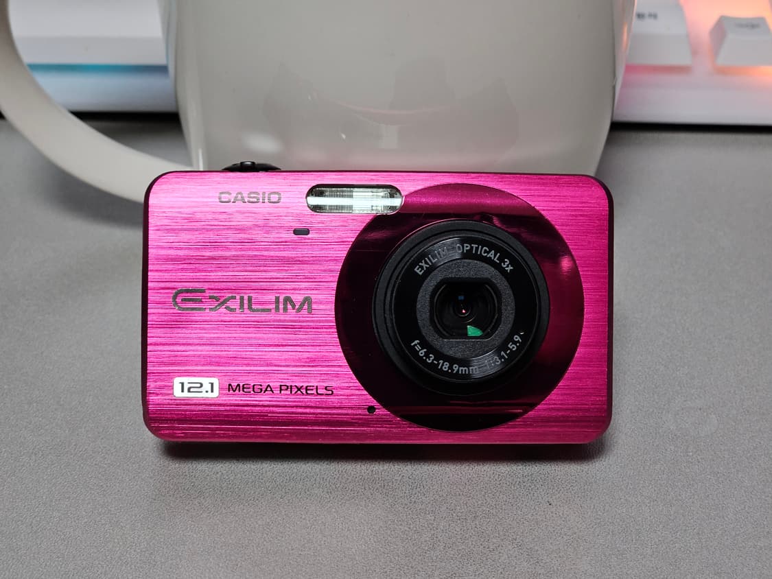 카시오 엑슬림 z90 핑크 카리나 츄 디카 상품이미지1