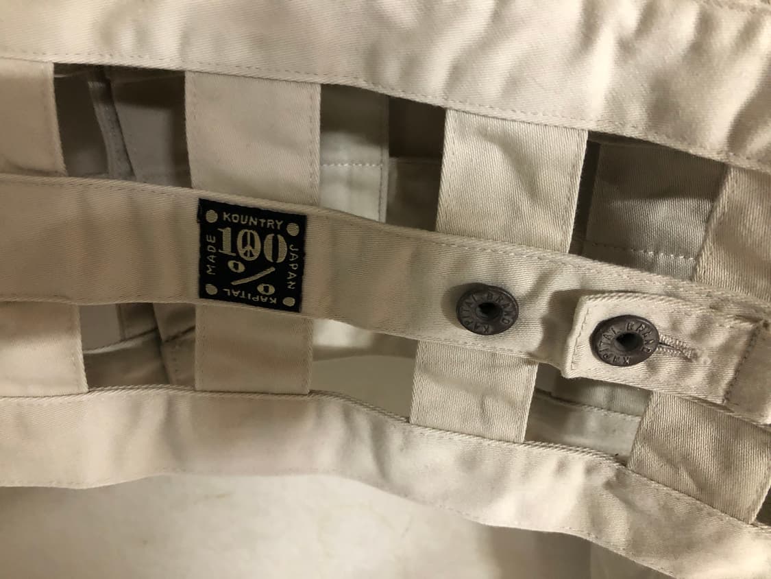 캐피탈 빈티지 새틴 윈도우페인 1st 재킷 키나리 3사이즈 상품이미지8