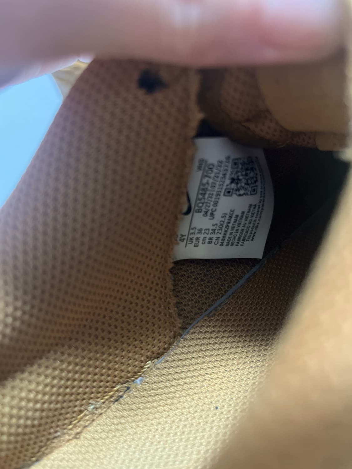 나이키 에어포스1 된장포스 230 상품이미지6