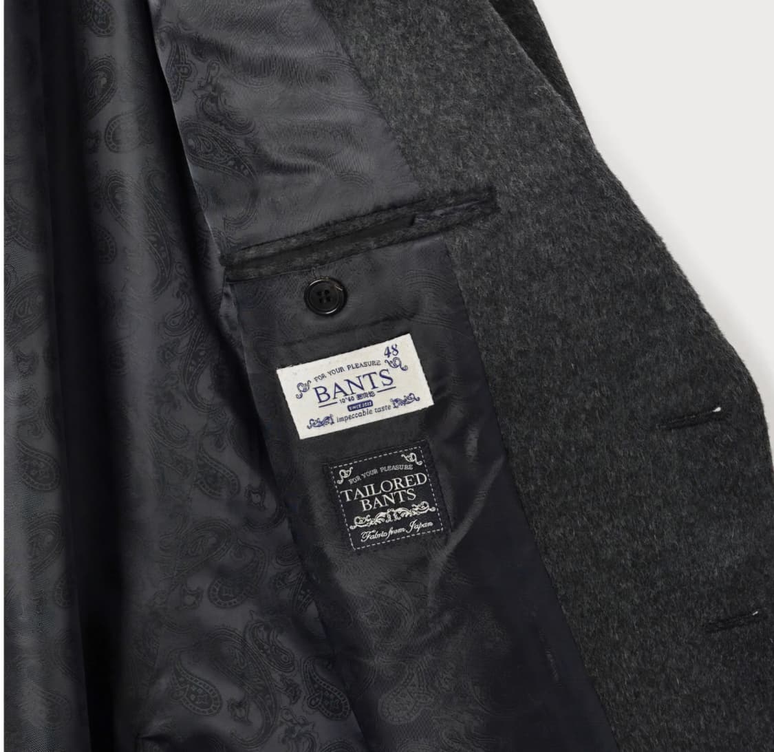 반츠 울 2버튼 싱글 자켓 (18oz, 48) 상품이미지3