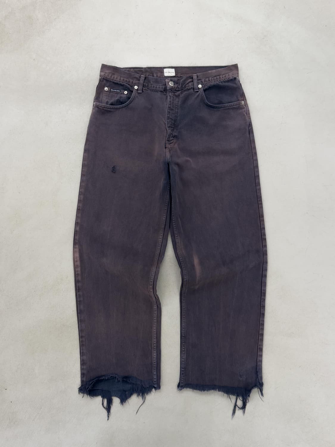 90s 캘빈클라인 페이딩 데님 팬츠 상품이미지1