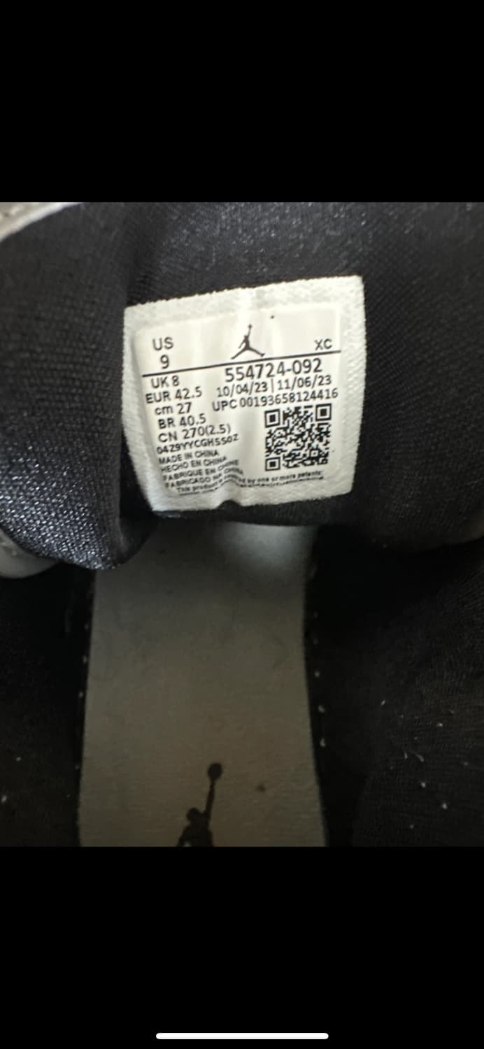 조던 1 미드 라이트 스모크 그레이 상품이미지8