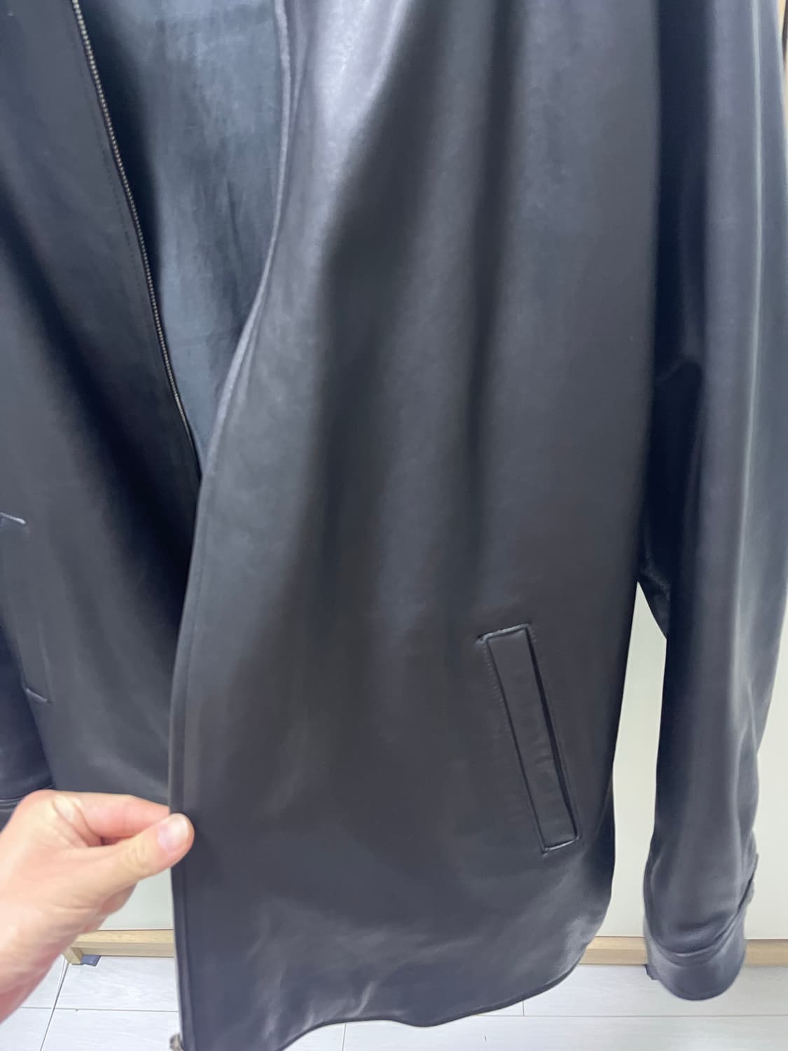 헤릴 herill 램 레더 자켓 3 상품이미지4