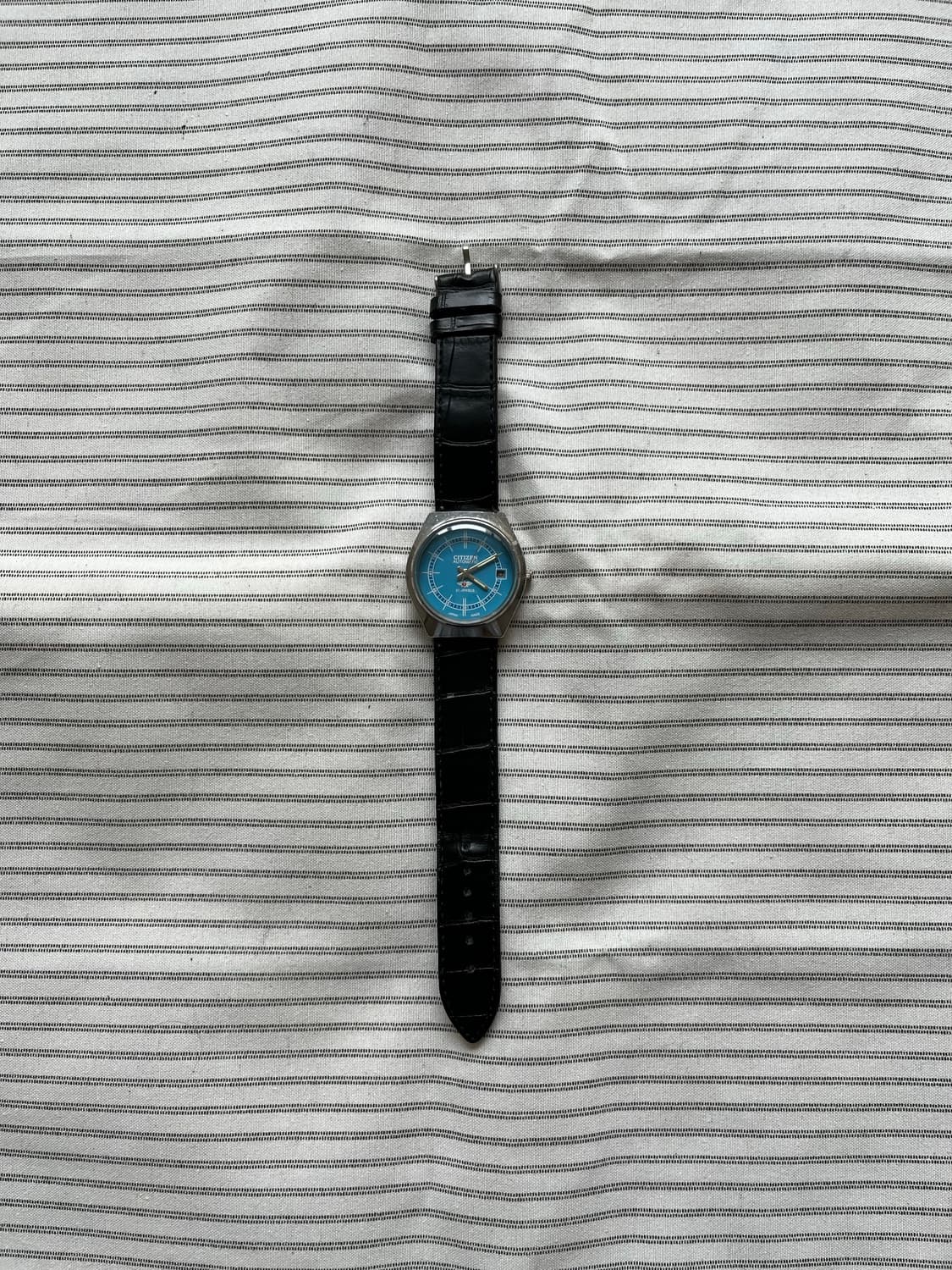 씨티즌 오토매틱 블루 다이얼 드레스 시계 상품이미지2