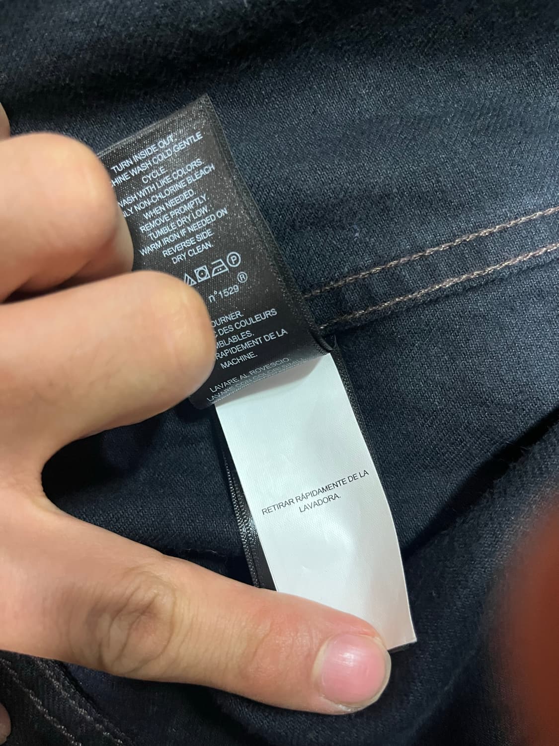 더블알엘 lot 271 블랙 L 상품이미지5