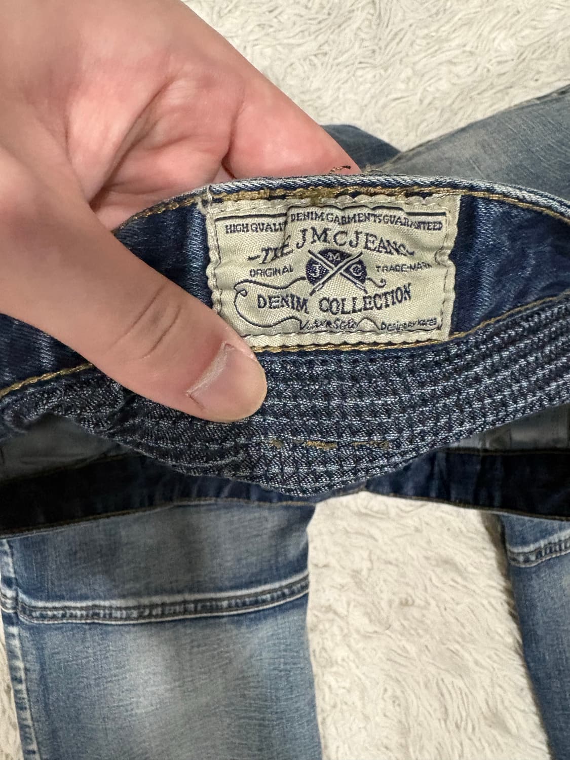 발망맛 바이커 데님 청바지 상품이미지5